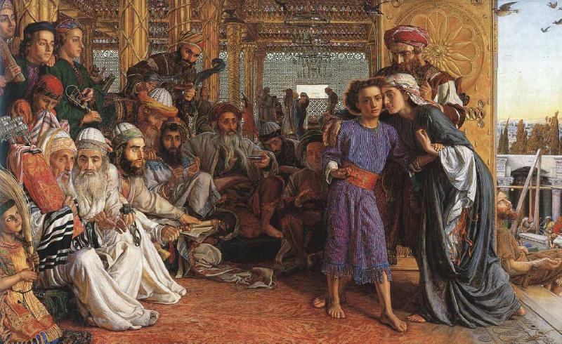 William Holman Hunt The Finding of the Saviour in the Temple Spain oil painting art